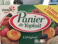 Yaourts aux fruits Panier de Yoplait L’Original