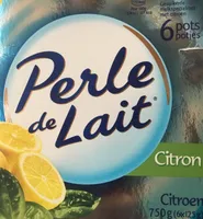 Spécialité laitière sucrée au citron, aromatisée