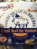 Yaourt 100% lait de brebis sur lit de figue