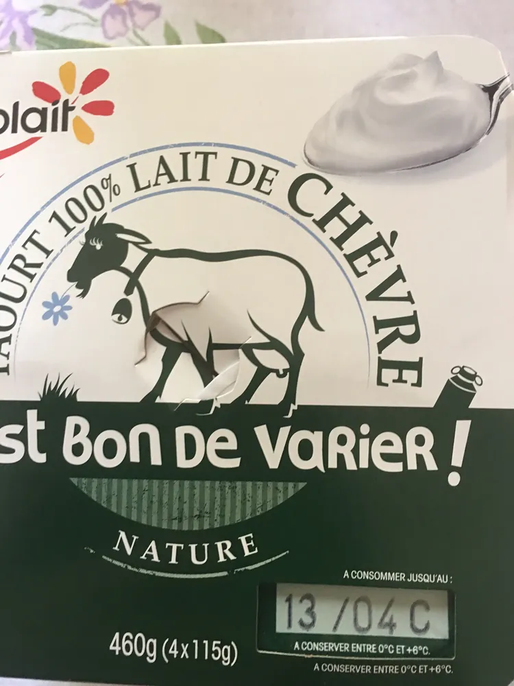 Yaourt lait de chèvre