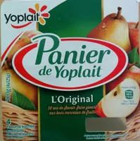 Panier de Yoplait L'Original Pomme Poire
