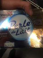 Yaourts saveur coco Perle de Lait