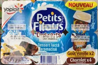 Desserts lacté vanille chocolat