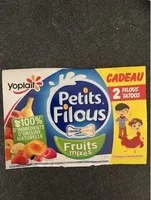 Spécialité laitière sucrée aux fruits à base de Fromage Frais, aromatisée (enrichie en vitamine D)