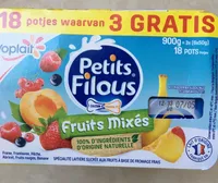Spécialité laitière sucrée aux fruits à base de Fromage Frais, aromatisée (enrichie en vitamine D)