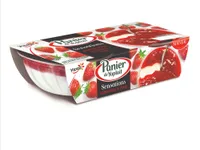 Panier de Yoplait Sensations Fraise