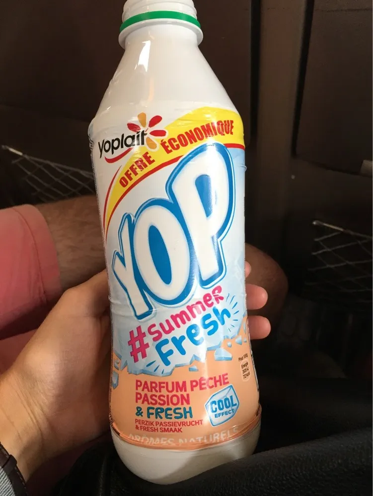 Yop parfum pêche passion & fresh
