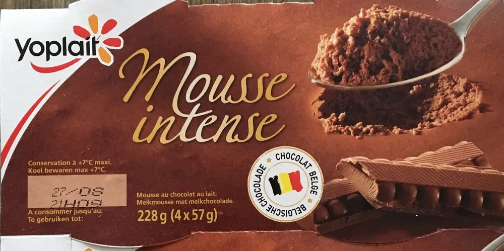 Mousse au chocolat  intense