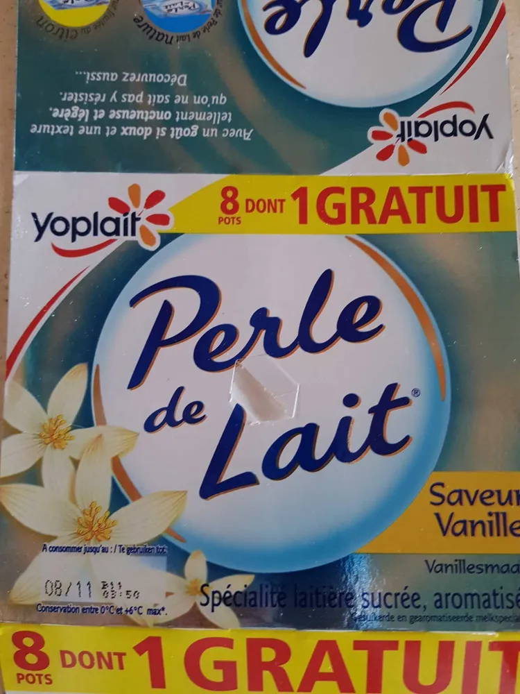Perle de lait vanille