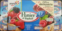 Panier de Yoplait 0% de MG