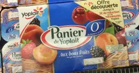 Spécialité laitière maigre aux fruits, aromatisé, avec édulcorants