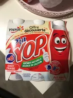 Yaourt à boire sucré aromatisé