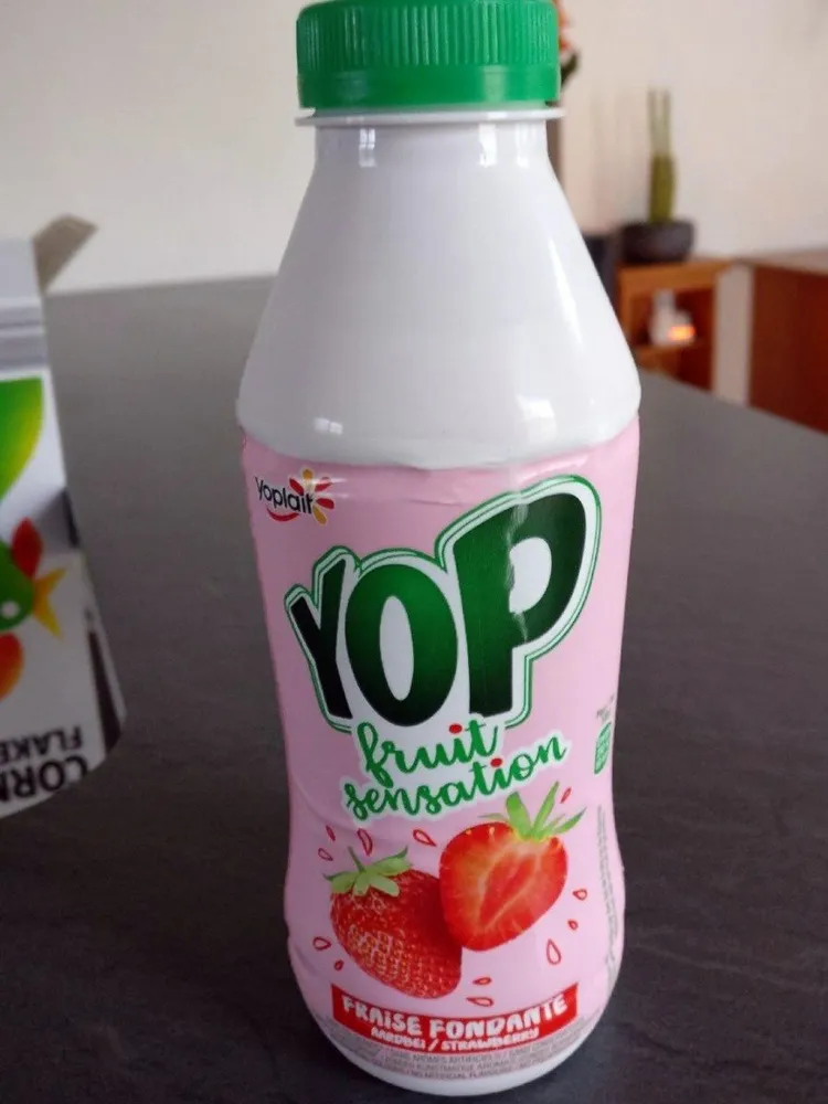 Yop fruits sensation fraise fondante