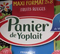 Panier de yoplait fruits rouges 0%