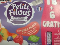 Spécialité laitière sucrée aux fruits à base de Fromage Frais, aromatisée (enrichie en vitamine D)