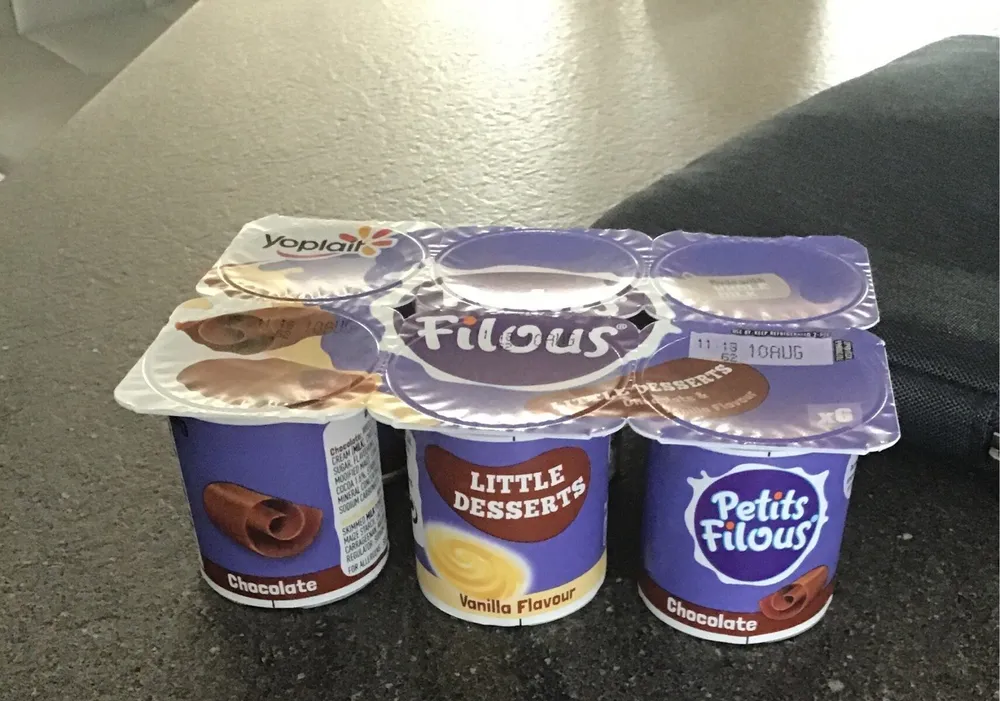 Petits filous little desserts