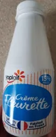 Crème légère fluide à 15% de matières grasses