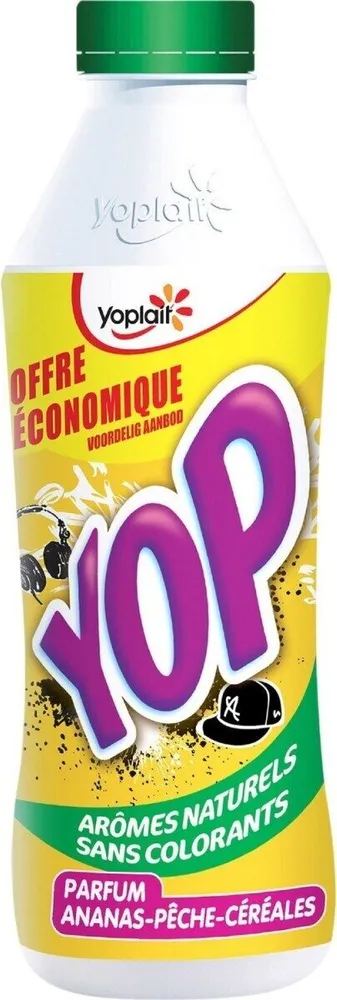 Yop: Ananas Pêche Céréales