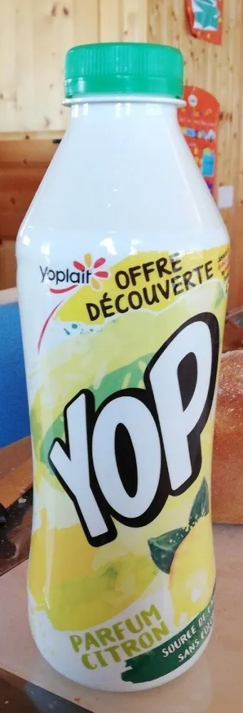 Yaourt à boire sucré aromatisé