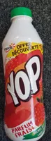 Yaourt à boire sucré aromatisé