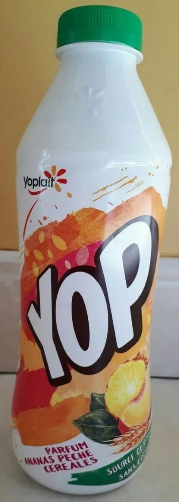 YOP ANANAS/PÊCHE/CÉRÉALES