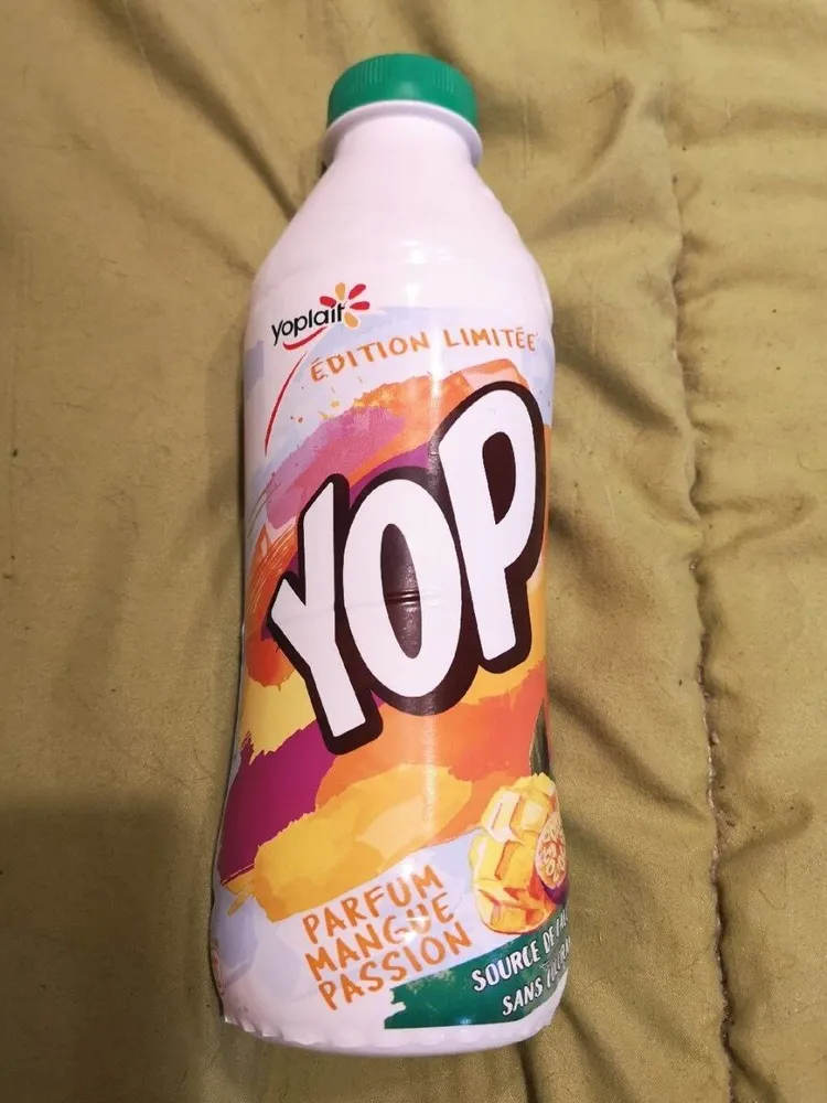 Yaourt à boire sucré aromatisé