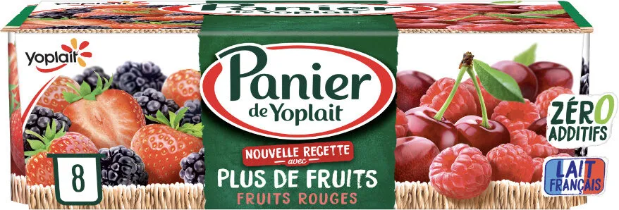 Panier de Yoplait - Fruits rouges
