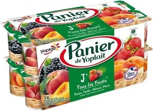 Panier de Yoplait