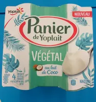 Spécialité végétale fermentée à base de lait de coco, nature