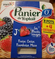 Panier de yoplait