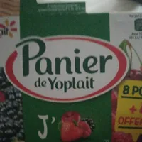 Yaourt sucré, aux fruits aromatisé