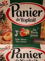 Yaourt sucré, aux fruits aromatisé