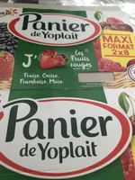 Yaourt sucré, aux fruits aromatisé