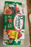 Yaourt sucré, aux fruits aromatisé
