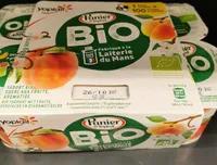 Yaourt bio sucré aux fruits, aromatisé