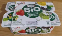 Yaourt bio sucré aux fruits, aromatisé