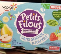 Spécialité laitière aux fruits à base de Fromage Frais, aromatisée