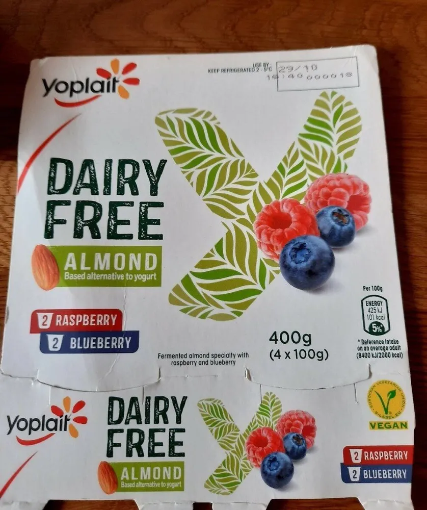 Dairy free almond