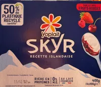 Skyr sur lit auw fruits rouges
