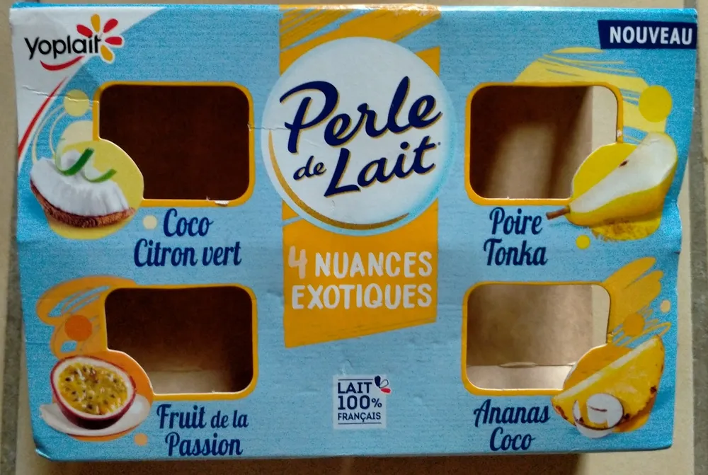 Perle de lait 4nuances exotiques