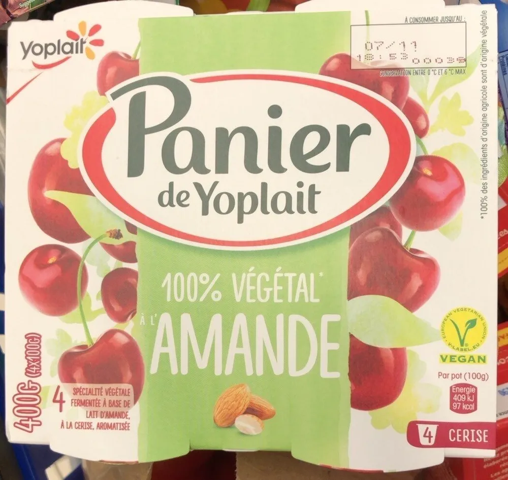 100% végétal Amande