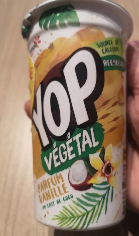 Yop végétal parfum vanille au lait de coco