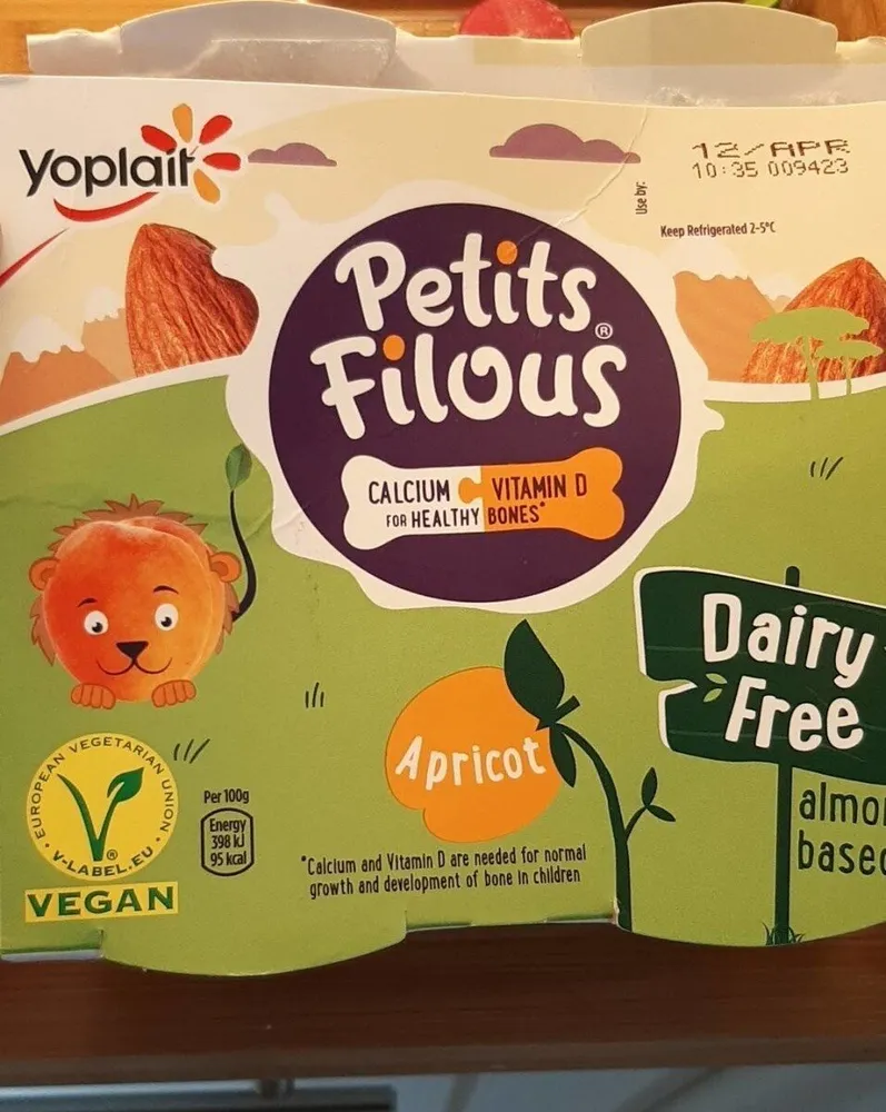 Petits Filous Dairy Free Apricot