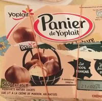 Panier de yoplait