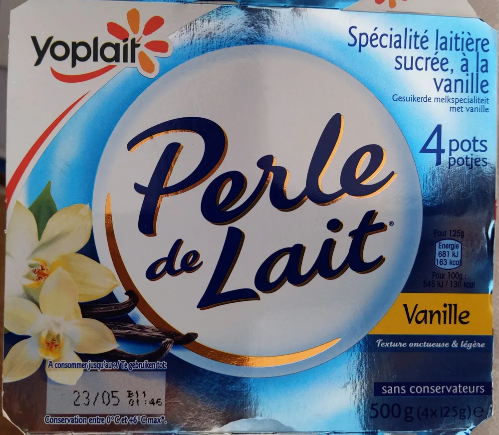 Perle de lait vanille