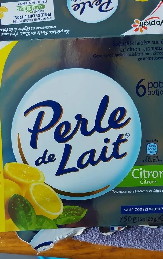 Perlé de lait citron