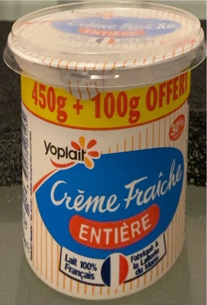 Crème fraîche entière