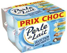 Perle de lait multi -variétés 8 x 125 g