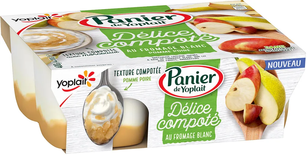Délice comporté Pomme Poire 4 x 100 g