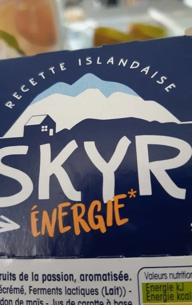 Skyr énergie mangue passion